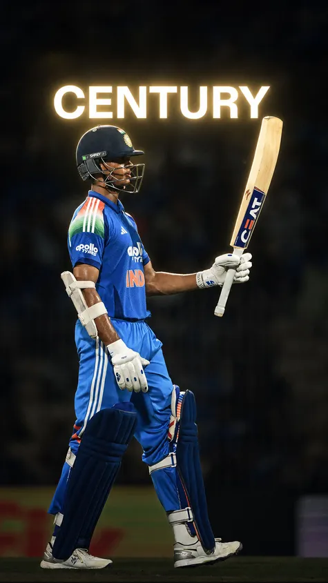 2nd ODI century for Jaiswal 👏