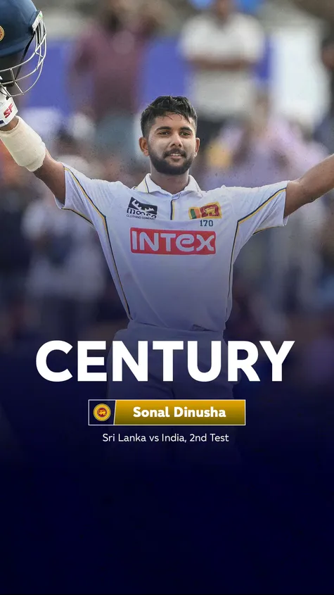 THREE CENTURIES in four innings 💯  Take a bow Sonal Dinusha 🔥