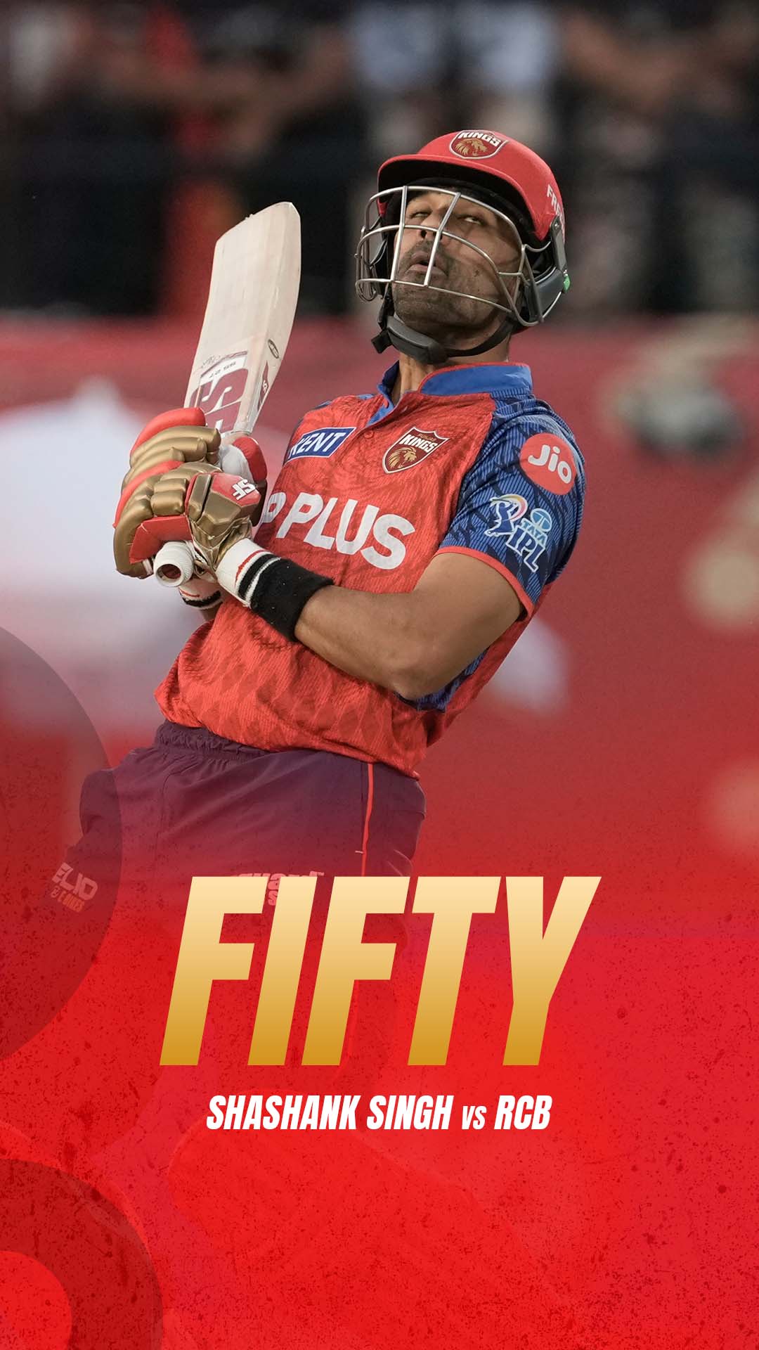 Shashank is not going down without a fight! He brings up his 6th IPL fifty and has kept PBKS hopes alive! 
