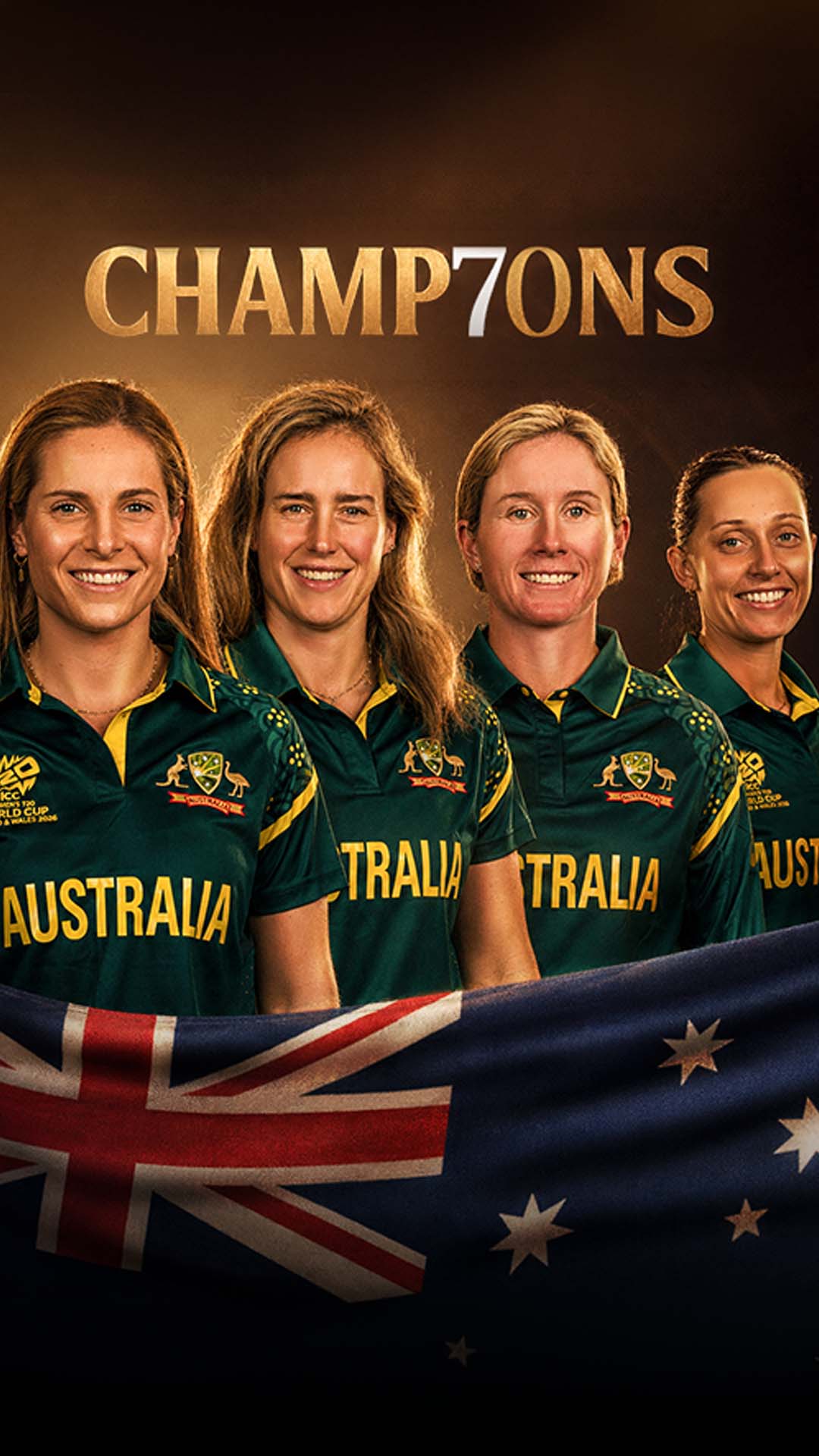 Australia are World Champions once again! 🏆 Their 7th Women's T20 World Cup title after beating England at Lord's. 🇦🇺