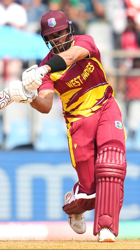Brandon King departs for 22. West Indies are 43/1 after 5.3 overs!