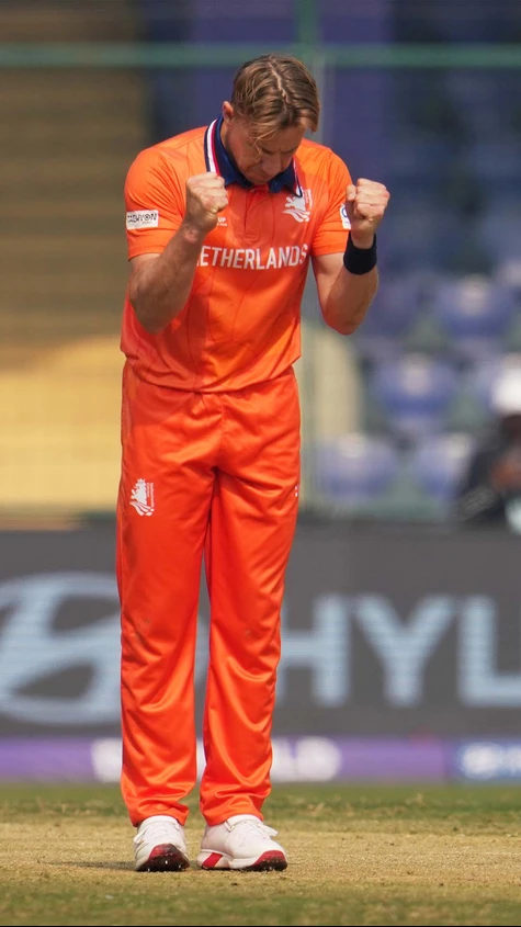 Netherlands restricted Namibia to 156 after choosing to field first in Delhi