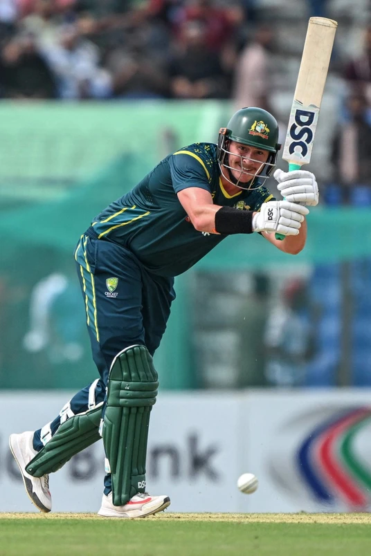 Terrific knock by Renshaw as AUS finish on 196 in the 2nd T20I 