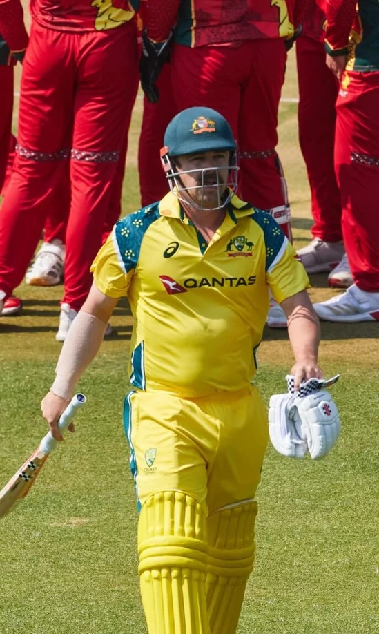 Good start by ZIM bowlers, as AUS lose both openers inside 10 overs