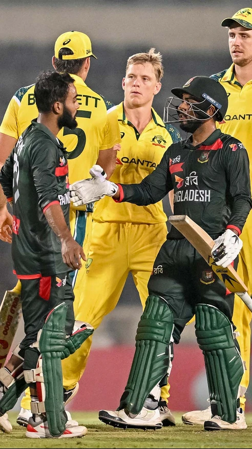 History for Bangladesh as they win by five wickets and secure their first ODI series win over Australia! 