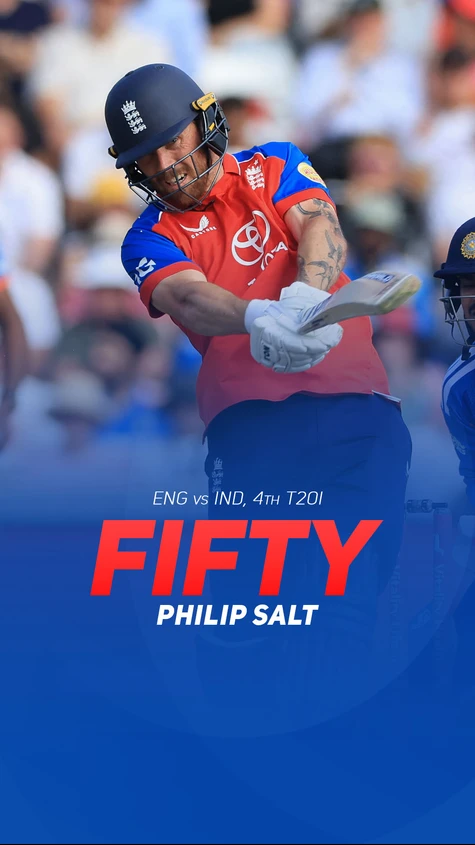 Back-to-back half-centuries for Phil Salt!