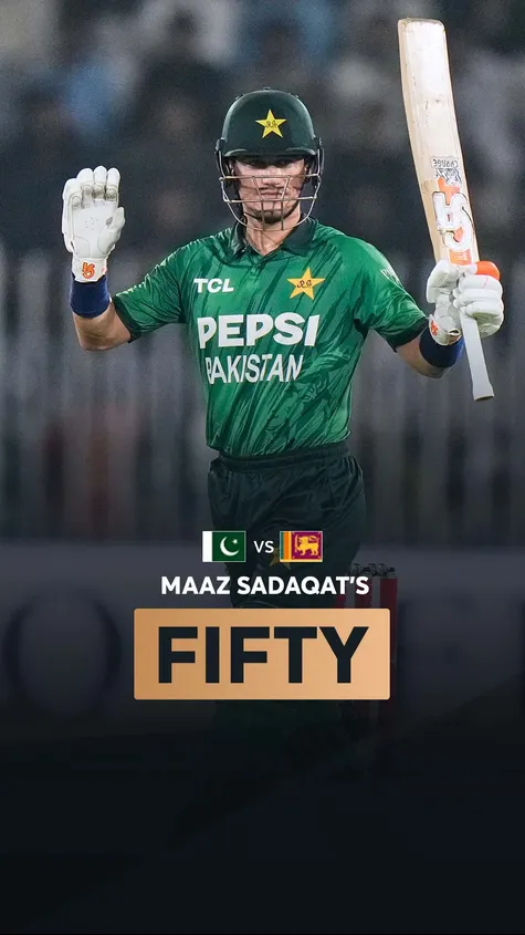 Sadaqat storms to a quickfire half-century! Just 30 balls!