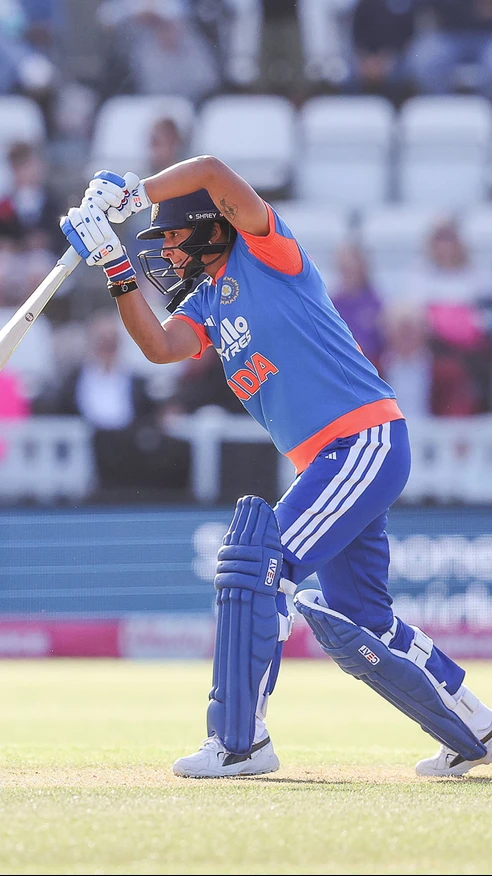 TeamIndia are 114/4 after 13 overs. Harmanpreet Kaur remains key from here on 🙌  📸 : BCCI Women
