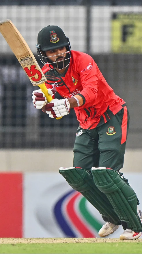 Towhid Hridoy was the top-scorer for Bangladesh with his 33(24) in their mediocre total of 102/10 in the 3rd T20I