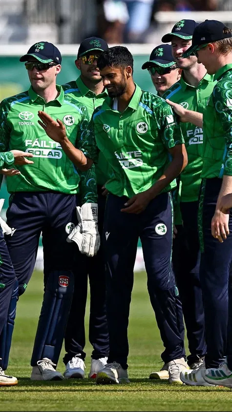 Ireland create history at Belfast. They beat India for the very first time in men’s international cricket. They go 1-0 up in the two-match T20I series.