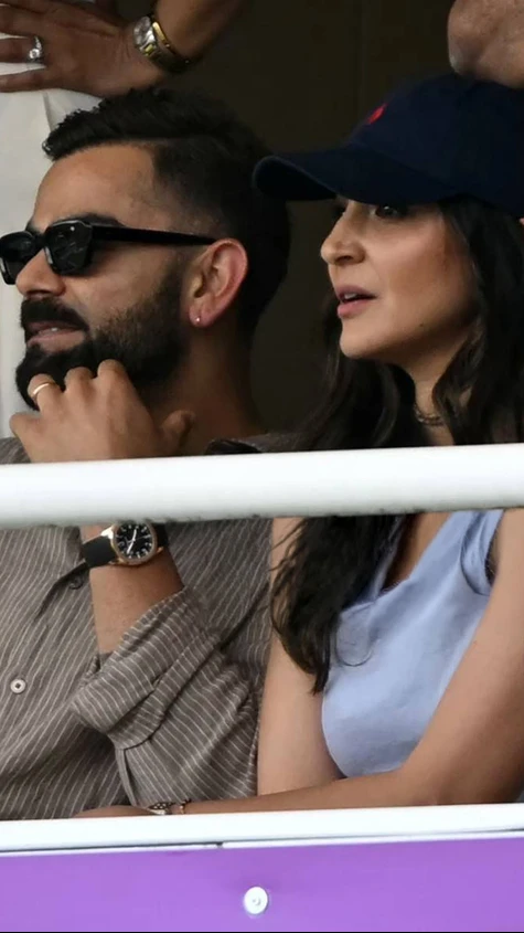 Virushka is in attendance at the IND vs AUS game at Lord's! 