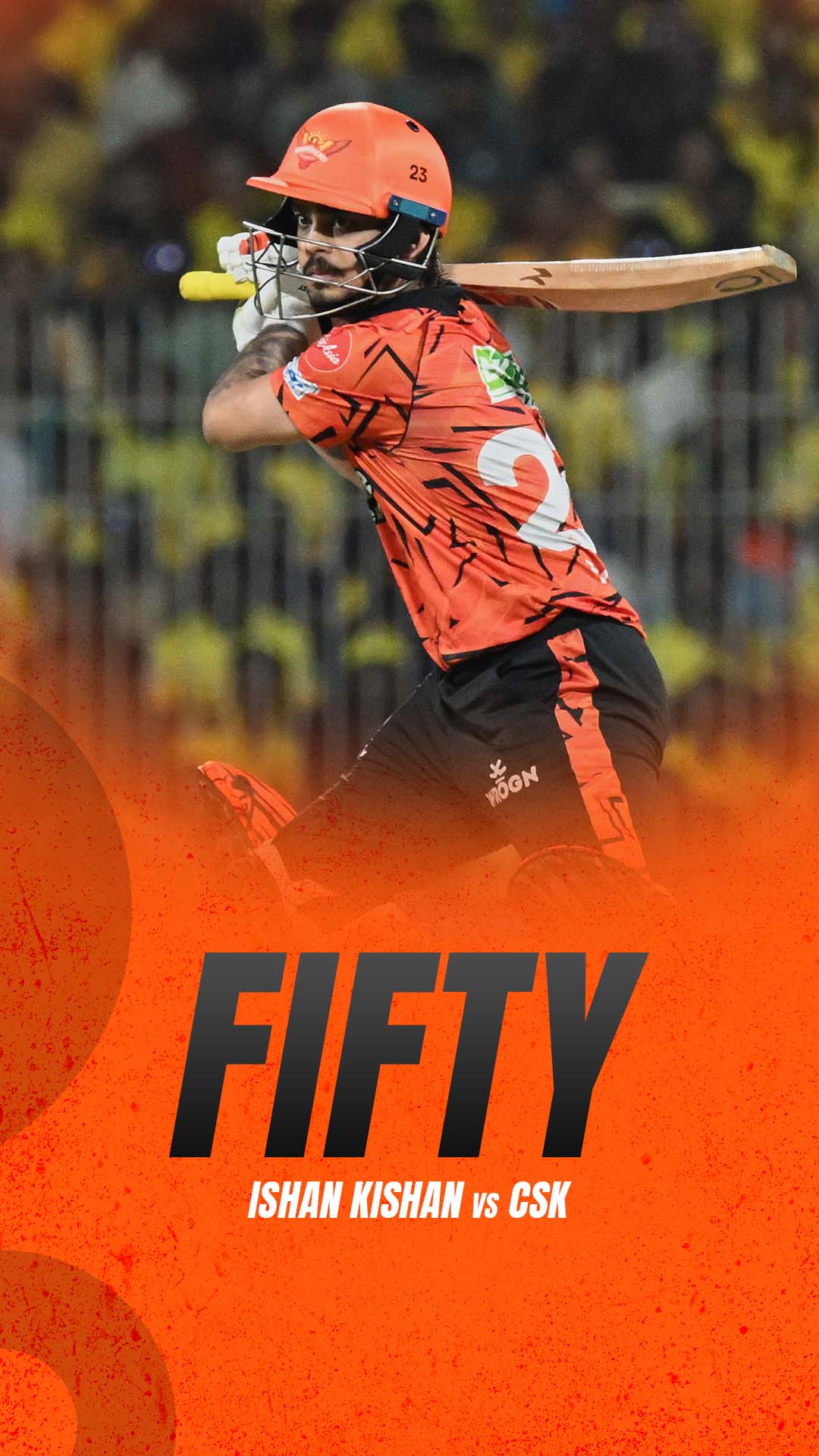 Kishan brings up his 22nd IPL fifty, keeping SRH in the chase! 