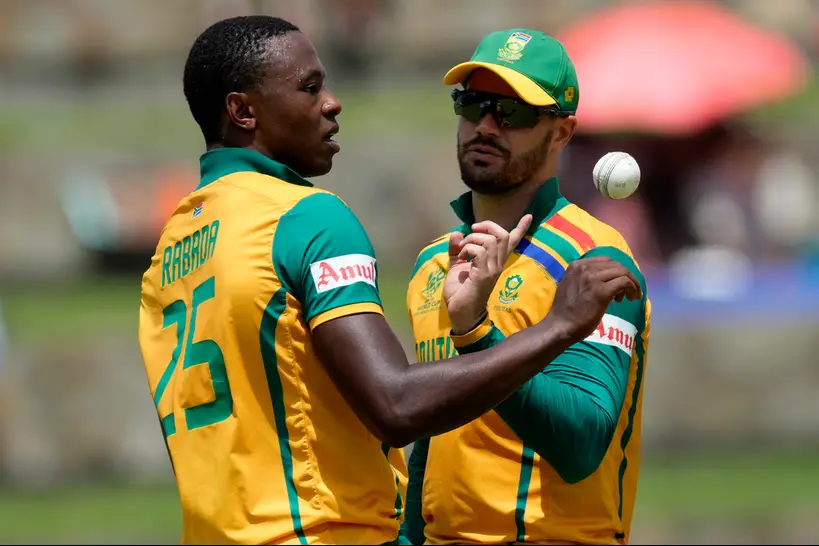 Rabada brings Proteas into the GAME!! 🤯 Harmeet departs after beautiful innings!