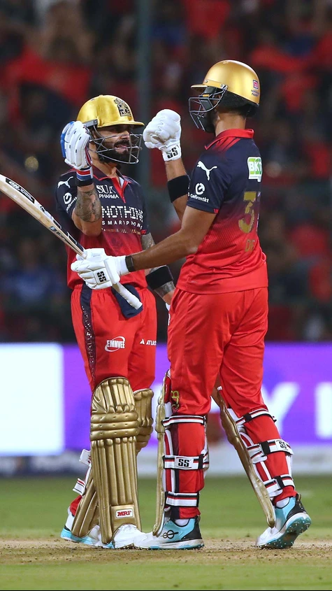 RCB finish off the Bengaluru leg in style, with four wins in five games! They chased down 206 with 7 balls to spare! 