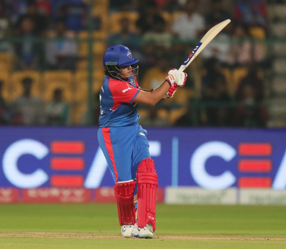 End of a blazing knock from Shafali 👏