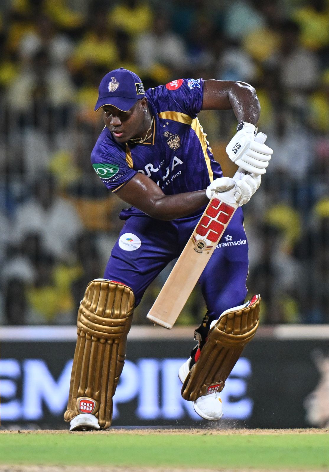 Big ask for KKR—73 needed from 24 balls with six down. Powell and Ramandeep are set; if they click together, this isn’t over yet!