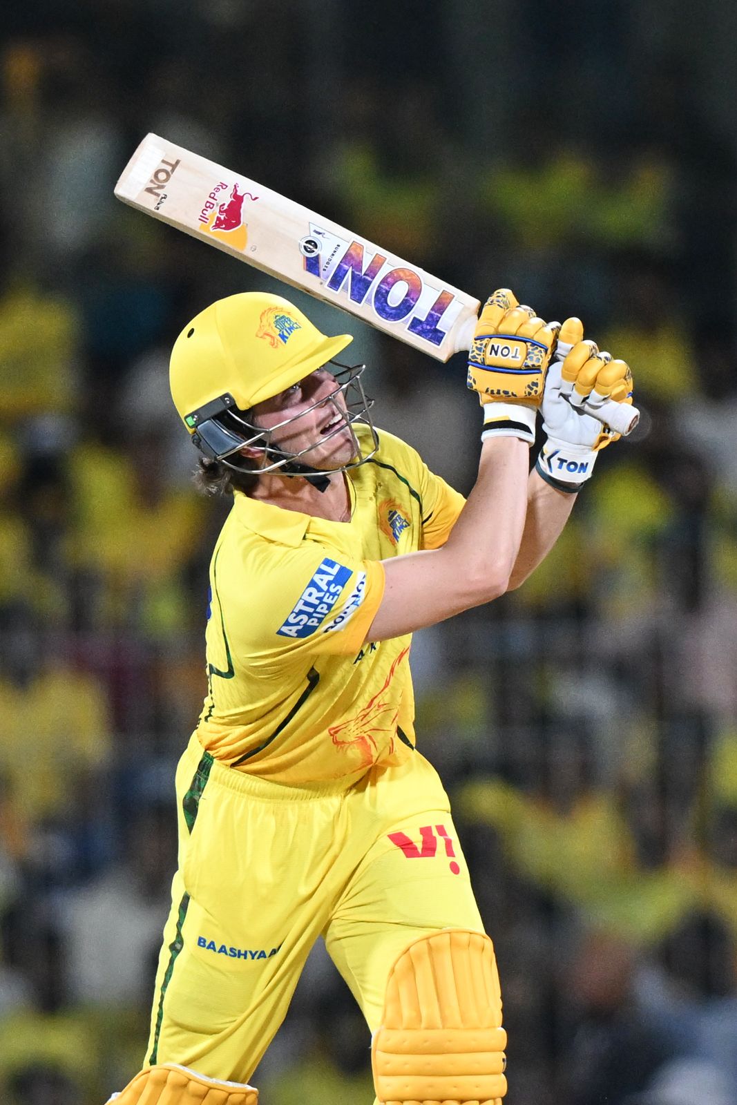 A four-ball duck for the Proteas youngster. CSK are in trouble now as they have lost half their side!