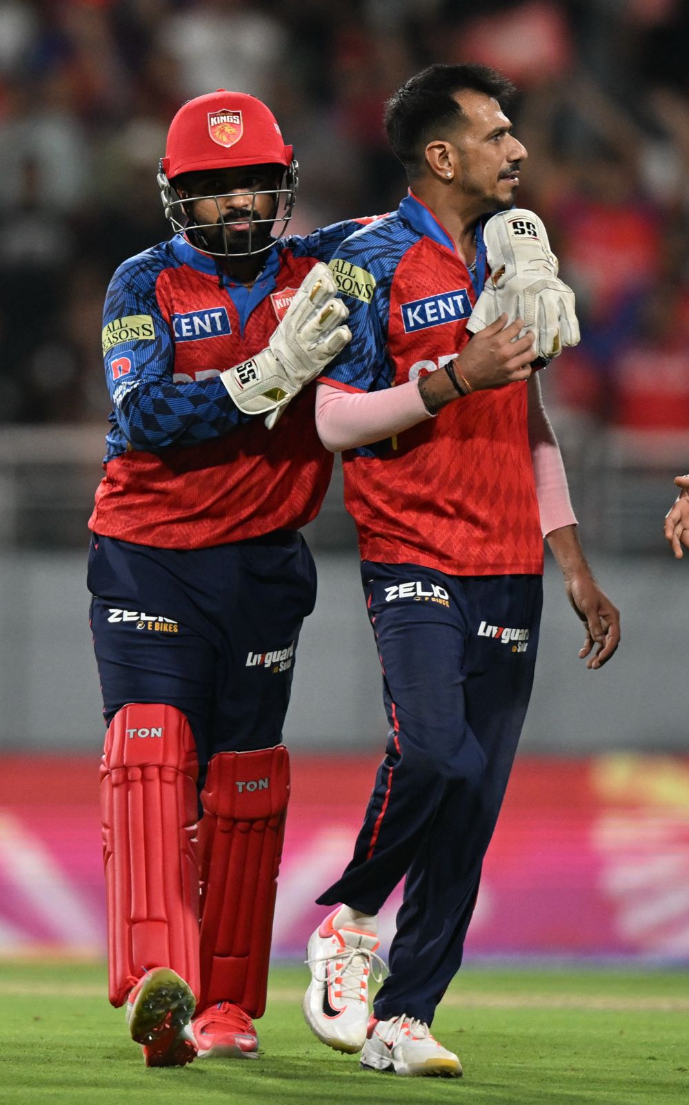 A brilliant spell from Yuzvendra Chahal. Removes 3 key batters and finishes off with 3/36! Riyan Parag plays a terrible shot to lose his wicket!
