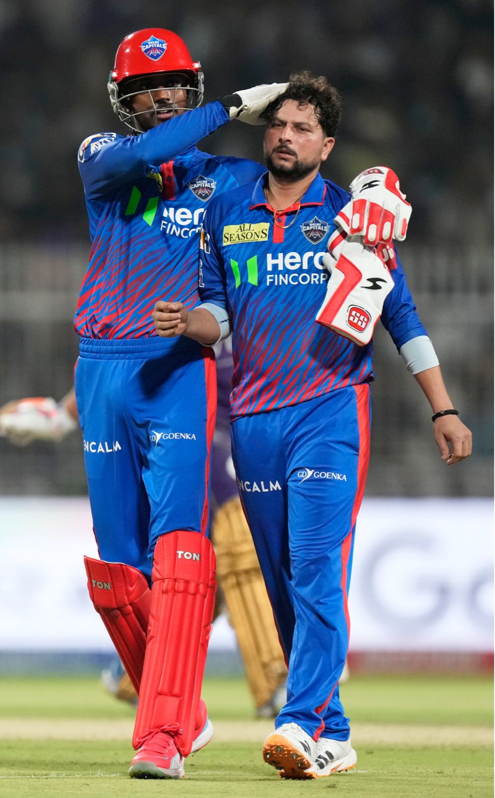 The final league match of IPL 2026 ends with DC bundling KKR out for 163 and sealing a dominant 40-run victory!