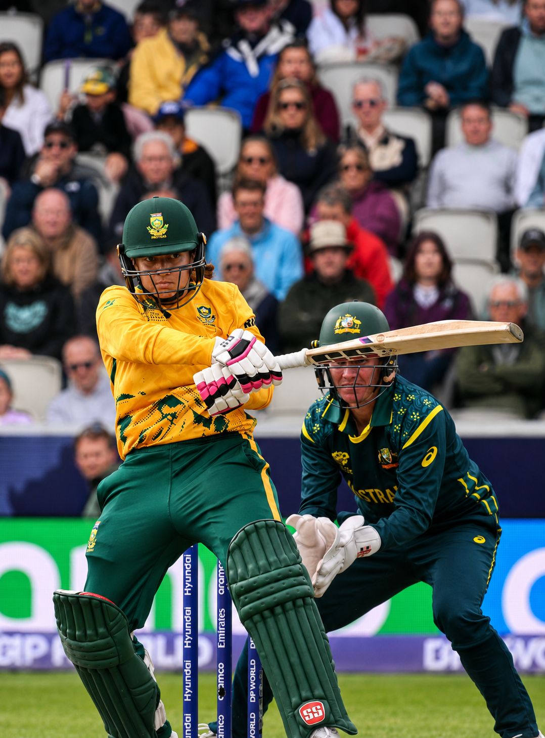 Halfway through the chase, South Africa Women are 72/3. With 101 needed off 60 balls, they have a mountain to climb.