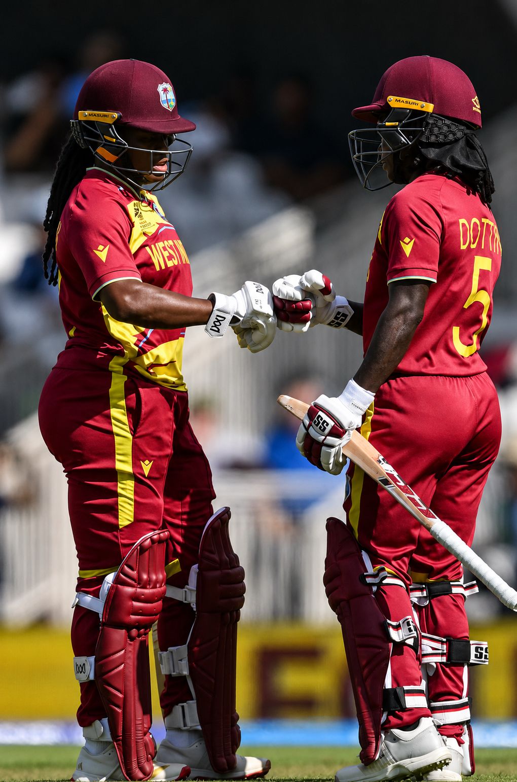 West Indies finish with a below-par 125/7. Australia will fancy their chances.!