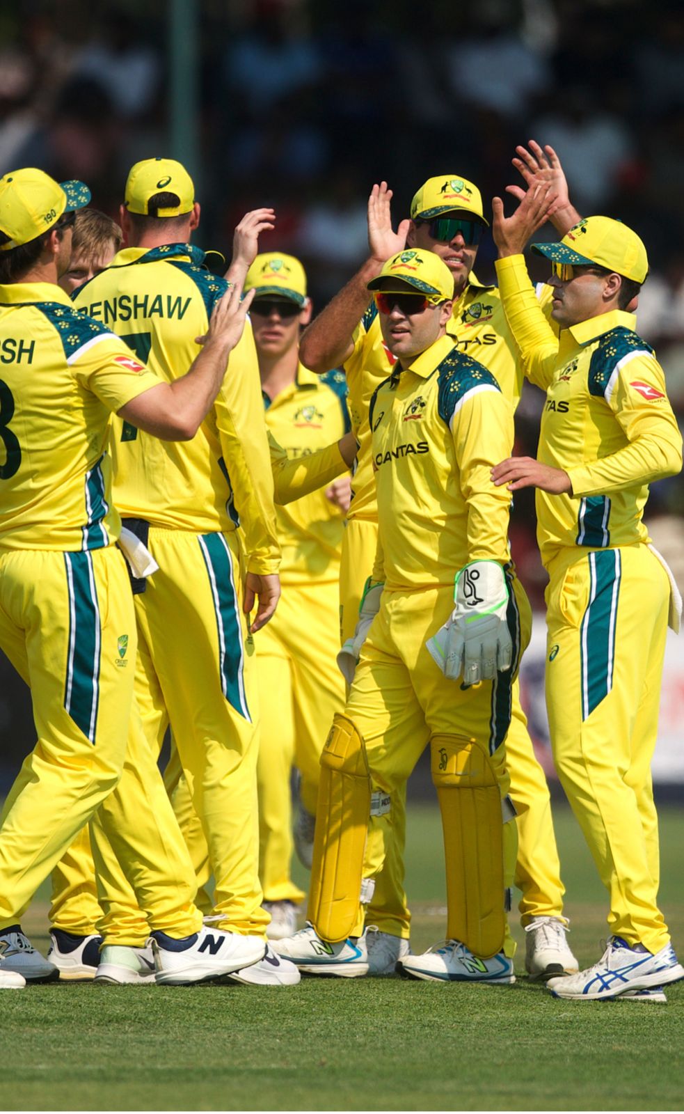 Australia start the series with a 59-run win over Zimbabwe to go 1-0 up.