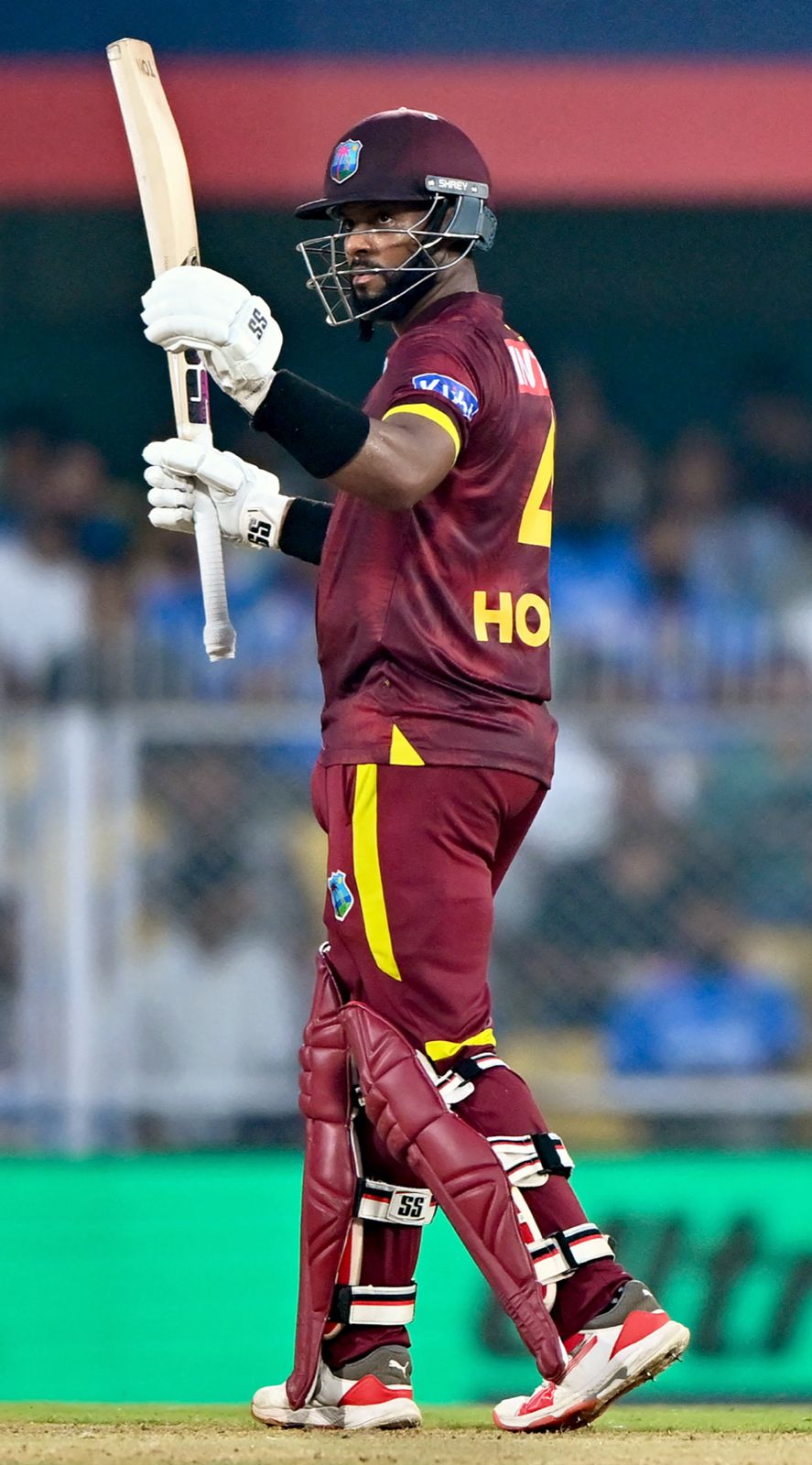 Another classy innings from West Indies captain Shai Hope! He brings up his 21st ODI century off 104 balls.