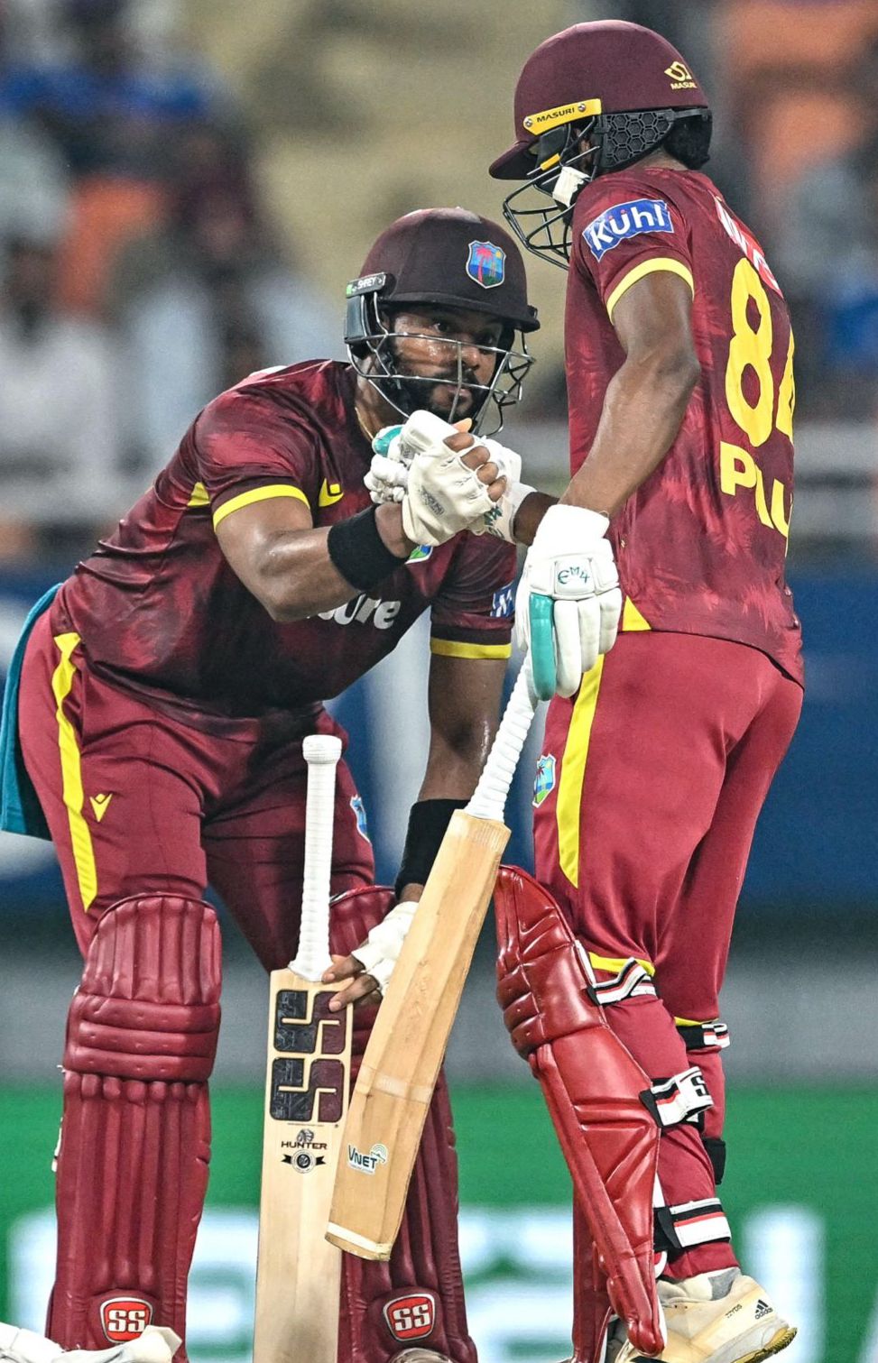 59 off 36 balls for West Indies! This one is going right down to the wire.