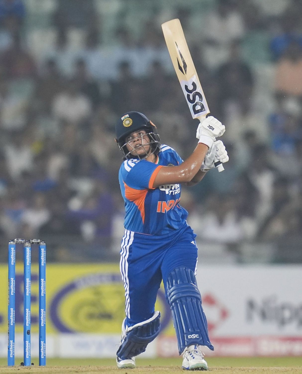 India make light work of the chase, sealing a nine-wicket win with 67 balls remaining as Shafali shines with a fifty.