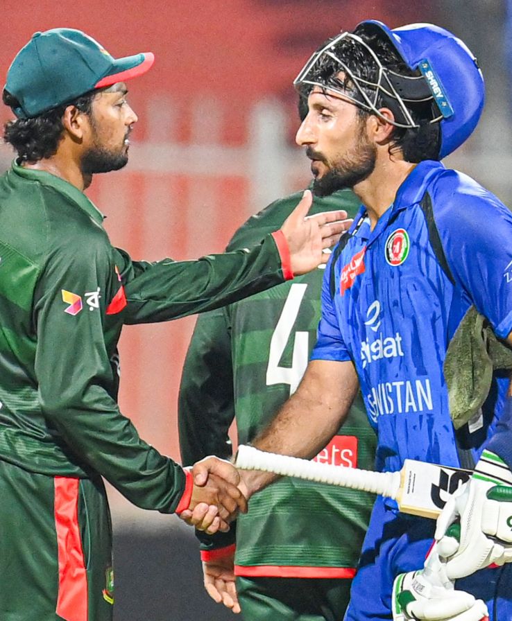 A dominant Afghan display! Afghanistan beat Bangladesh by 7 wickets to take the top spot.