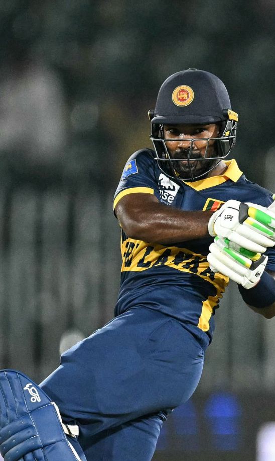 Janith Liyanage’s 50 off 21 balls is the fastest half-century by a Sri Lankan against England in ODIs