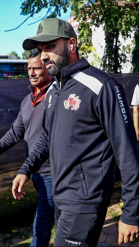 Rohit Sharma at SMS Stadium!