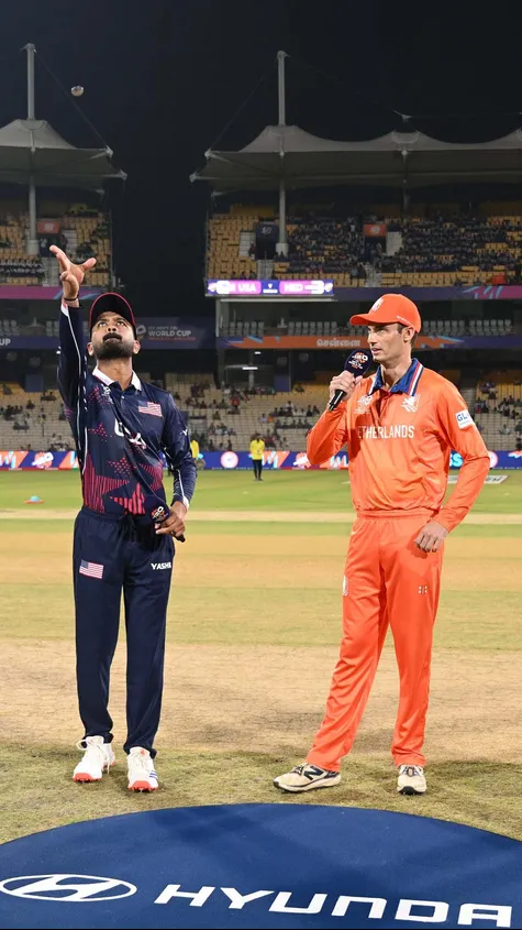Netherlands won the toss and elected to bowl first!