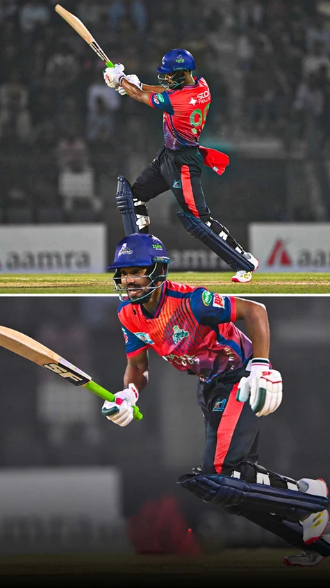 Shanto on the verge of scripting the first hundred of BPL 2026!