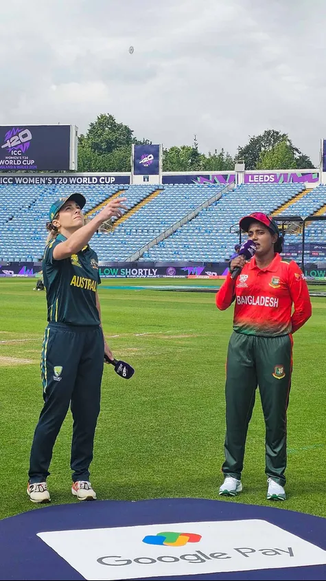 Australia Women won the toss and elected to bowl first against Bangladesh Women.