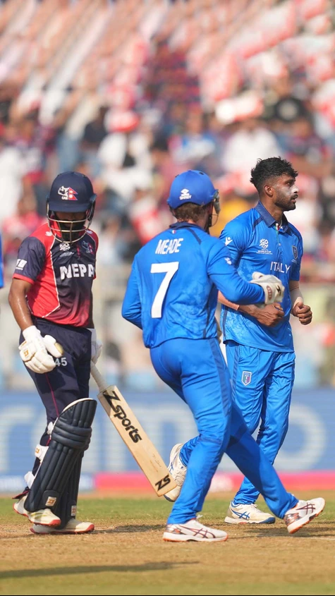 Italy is all over Nepal at Wankhede!