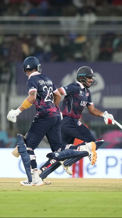 Saiteja Reddy Mukkamalla's 79 and Ranjane's explosive 48*(24)  help USA post an above par score of 196 against Netherlands! 