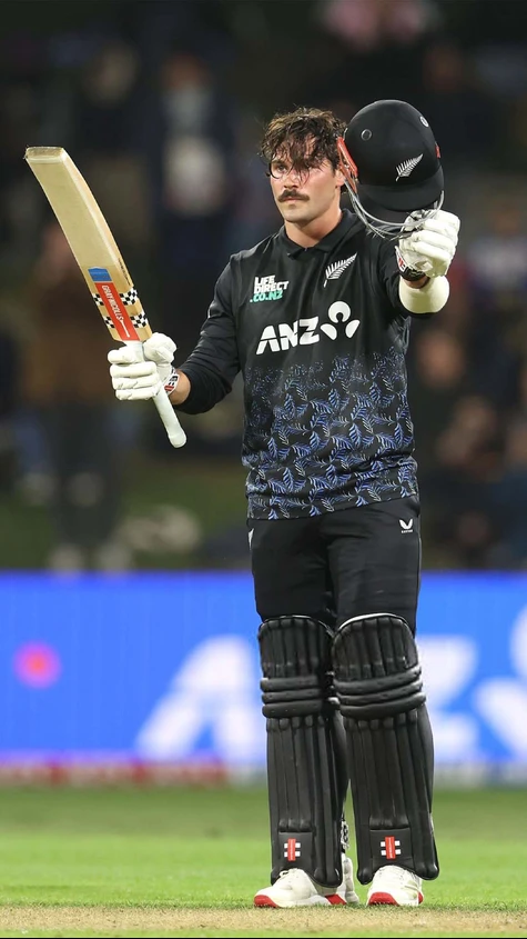 Tim Robinson’s brilliant century turned New Zealand’s collapse at 6/3 into a total of 181 against Australia.