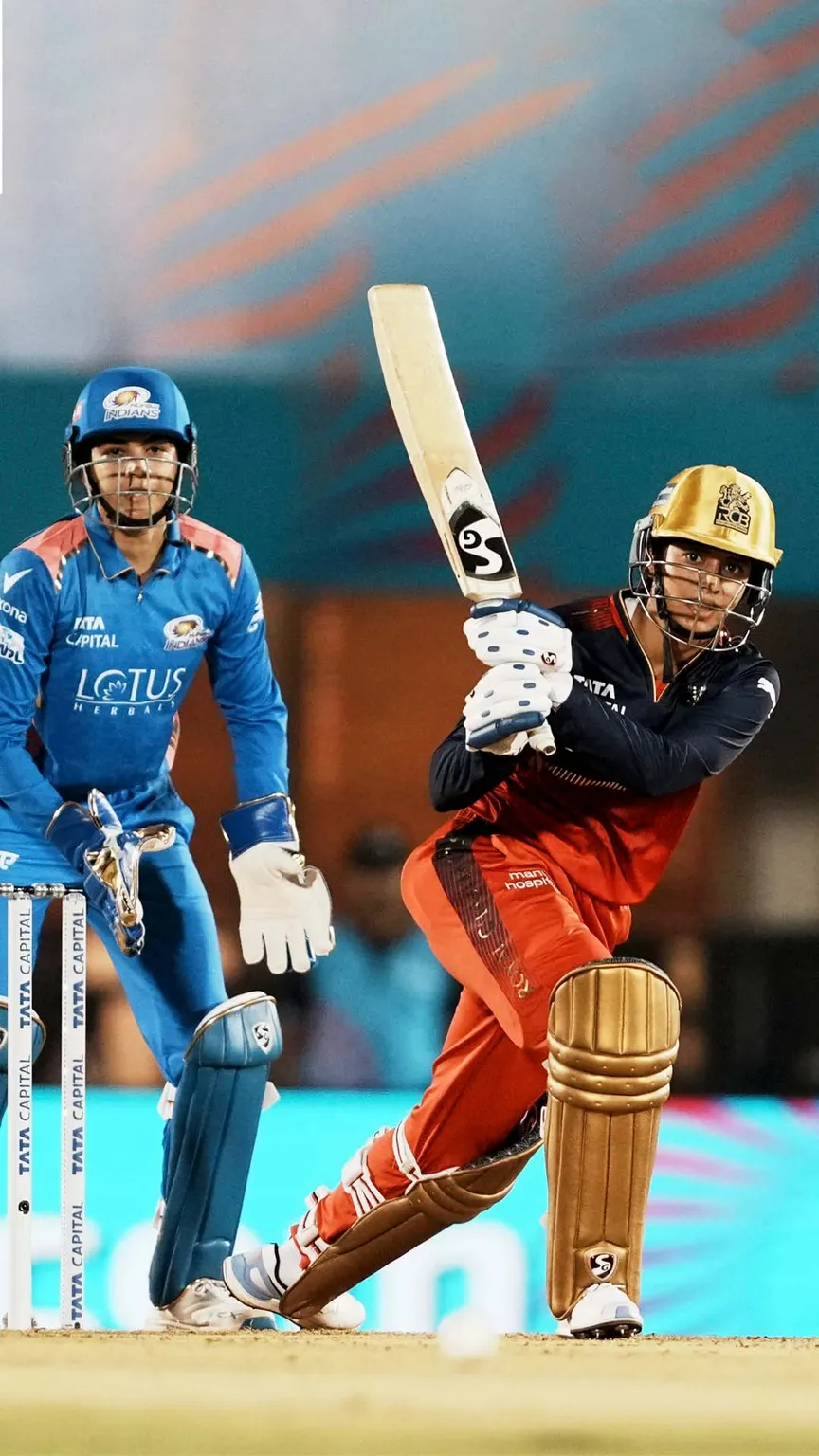 RCB have posted massive total on the board against MI.