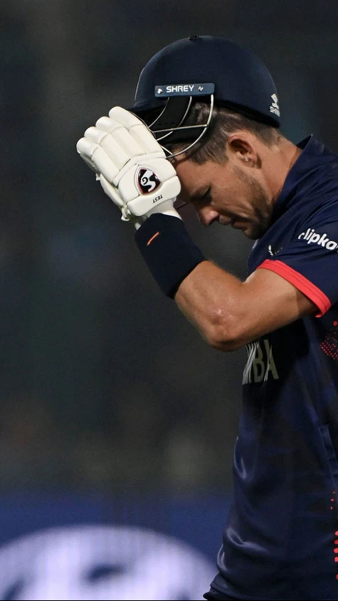 Namibia are reeling at 100/6 in 14 overs and need a further 110 in 36 balls.!