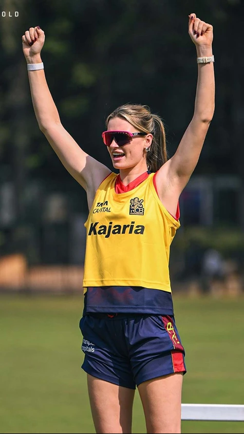 Focus mode: Lauren Bell in training.