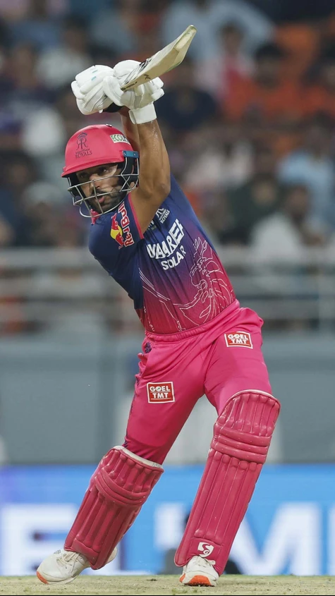 243/8 - Rajasthan Royals post the second-highest team total in an IPL playoff 👏