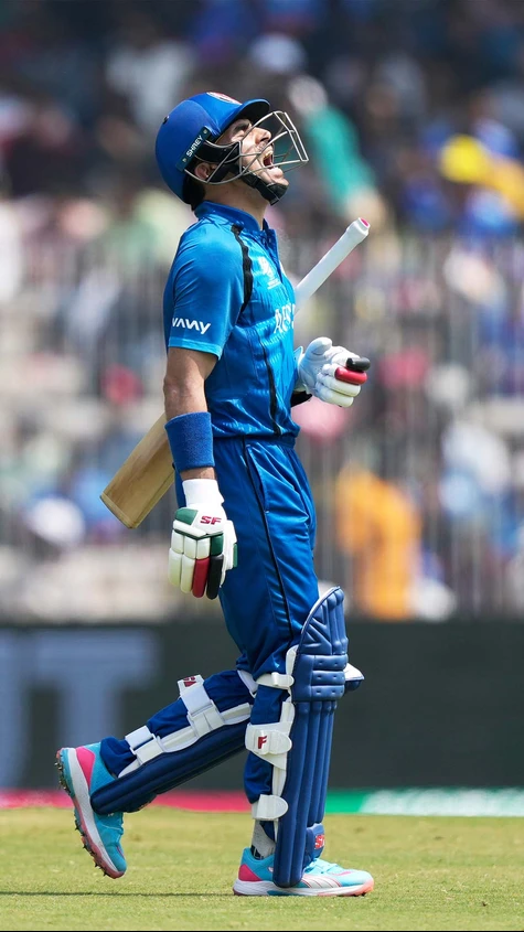Gurbaz departs after scoring a quick 30 runs!