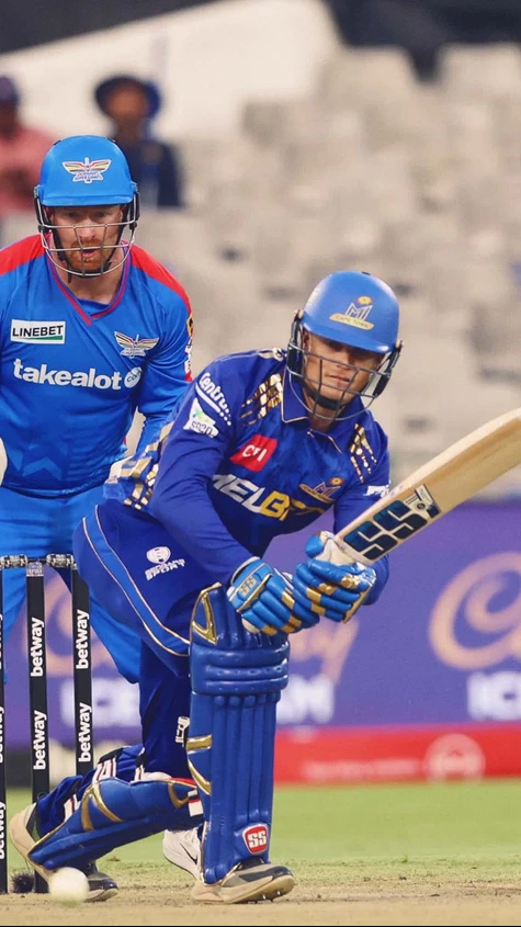 A 💯 to remember for Ryan Rickelton as he nearly got his side over the line in a game which saw the most runs scored in an SA20 match 🔥 