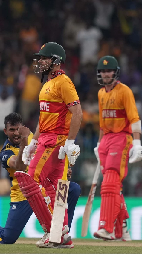 Drinks Break!!! Zimbabwe are 114/2 in 14 overs. They need a further 65 off 36 balls. The required run rate is just under 1