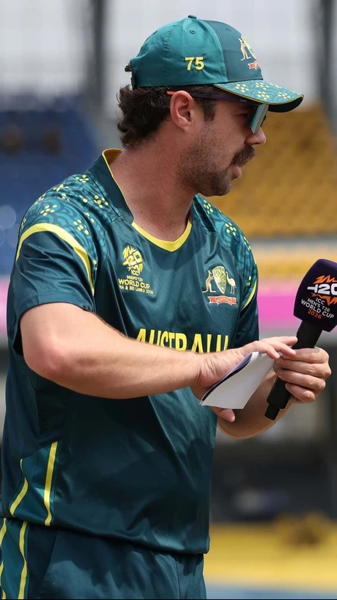 Toss Update - Australia won the toss and elected to BAT first!