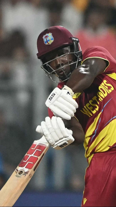 West Indies are 127 for 4 after 14 overs and will aim for a big total from here!