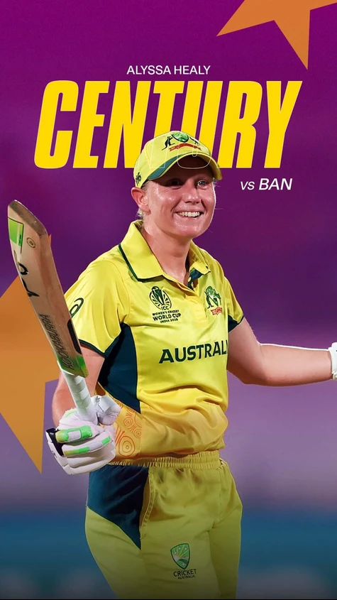 Captain’s ton powers Australia to victory! 🔥