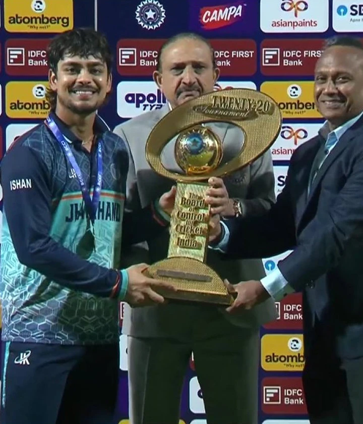Ishan Kishan scripts history as Jharkhand win their first SMAT, beating Haryana