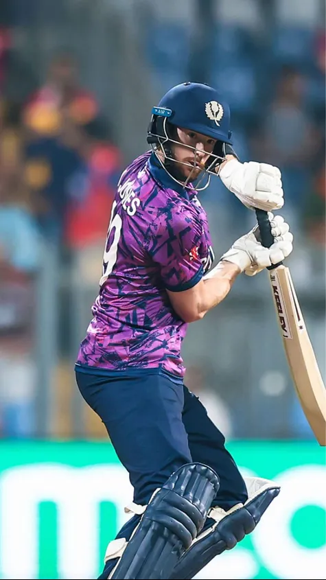 A solid start from Scotland’s batters!